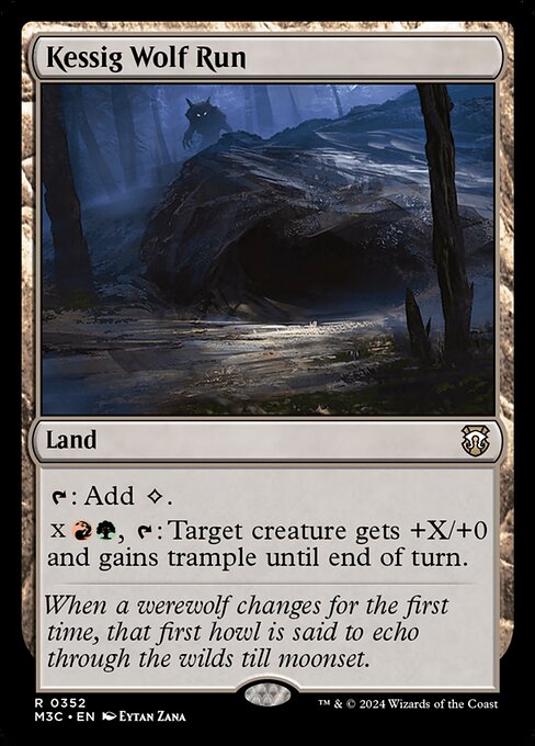Kessig Wolf Run - Modern Horizons 3 Commander - 352