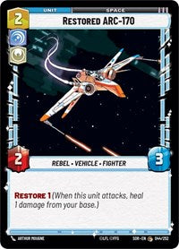 Restored ARC-170 - Spark of Rebellion - 044/252