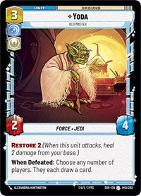 Yoda - Old Master - Spark of Rebellion - 045/252