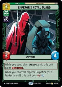 Emperor's Royal Guard - Spark of Rebellion - 082/252