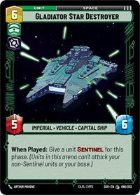 Gladiator Star Destroyer - Spark of Rebellion - 086/252