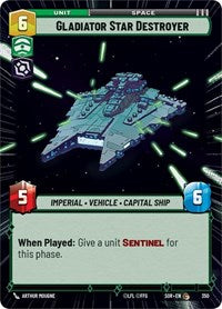 Gladiator Star Destroyer (Hyperspace) - Spark of Rebellion - 350