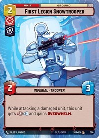 First Legion Snowtrooper (Hyperspace) - Spark of Rebellion - 394