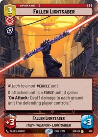 Fallen Lightsaber (Hyperspace) - Spark of Rebellion - 400