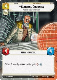 General Dodonna - Massassi Group Commander (Hyperspace) - Spark of Rebellion - 500