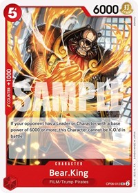 Bear.King - Wings of the Captain - OP06-012