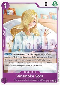 Vinsmoke Sora - Wings of the Captain - OP06-063