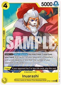 Inuarashi - Wings of the Captain - OP06-100