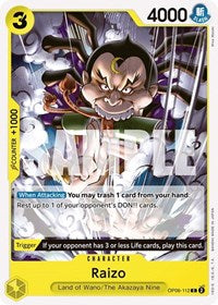 Raizo - Wings of the Captain - OP06-112