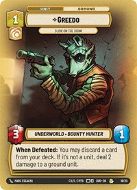 Greedo - Slow on the Draw - Spark of Rebellion: Weekly Play Promos - 18/20