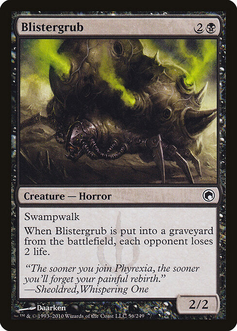 Blistergrub - Scars of Mirrodin - 56