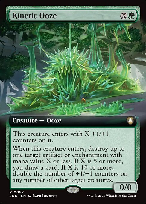 Kinetic Ooze - Secrets of Strixhaven Commander - 87