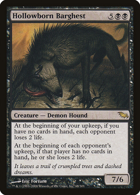 Hollowborn Barghest - Shadowmoor - 68