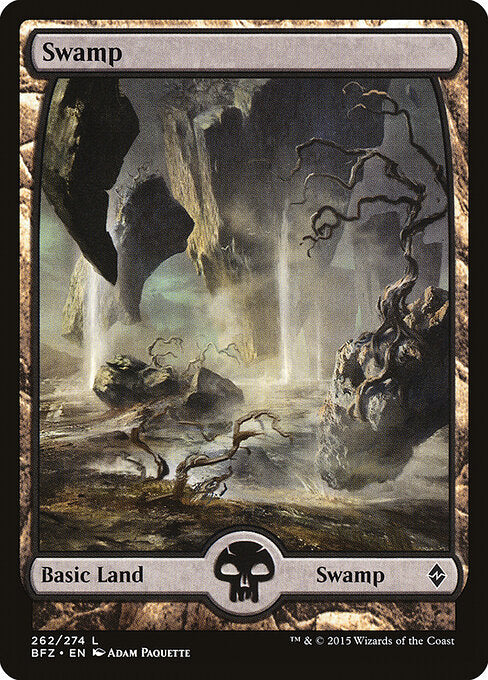 Swamp - Battle for Zendikar - 262
