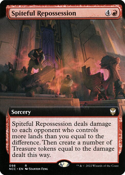 Spiteful Repossession - New Capenna Commander - 98