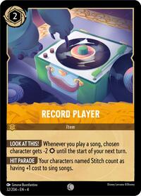 Record Player - Ursula's Return - 32/204