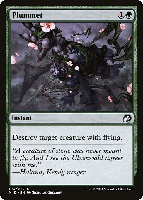 Plummet - Innistrad: Midnight Hunt - 193
