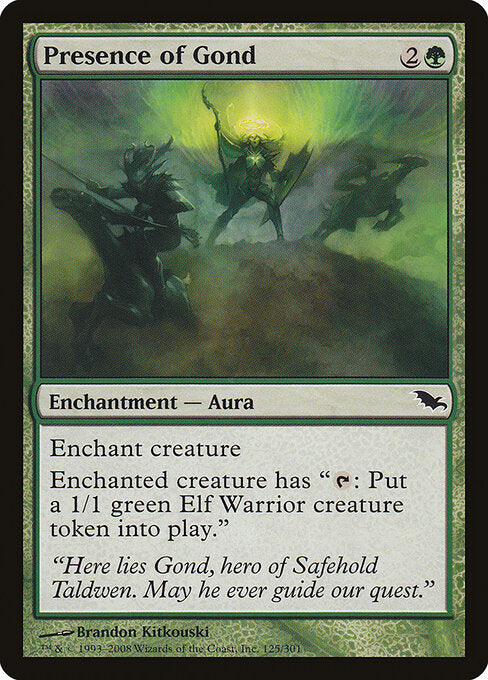 Presence of Gond - Shadowmoor - 125