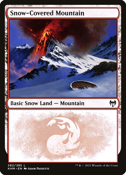 Snow-Covered Mountain - Kaldheim - 282