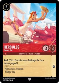 Hercules - Clumsy Kid - Ursula's Return - 108/204