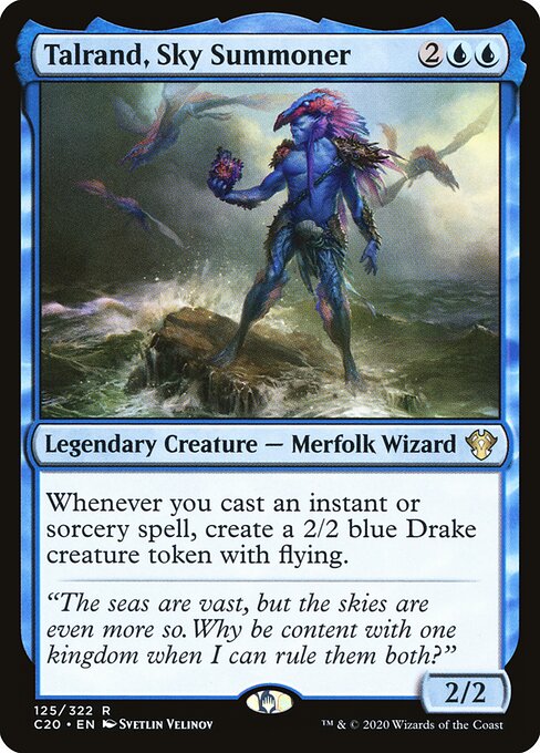 Talrand, Sky Summoner - Commander 2020 - 125
