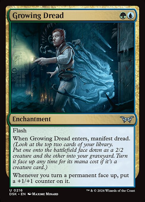 Growing Dread - Duskmourn: House of Horror - 216