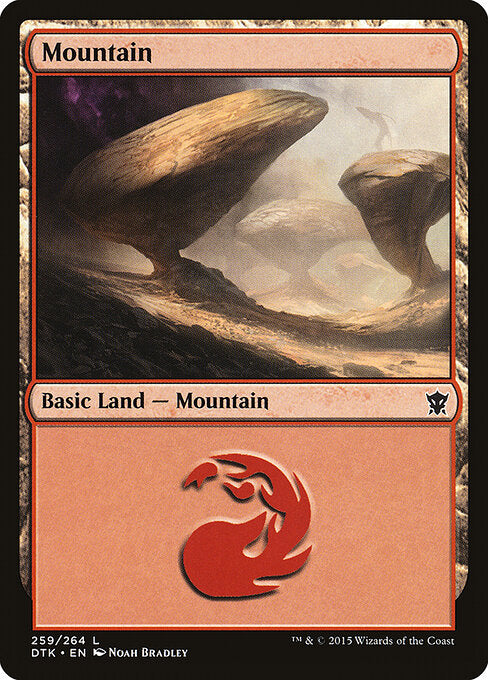 Mountain - Dragons of Tarkir - 259