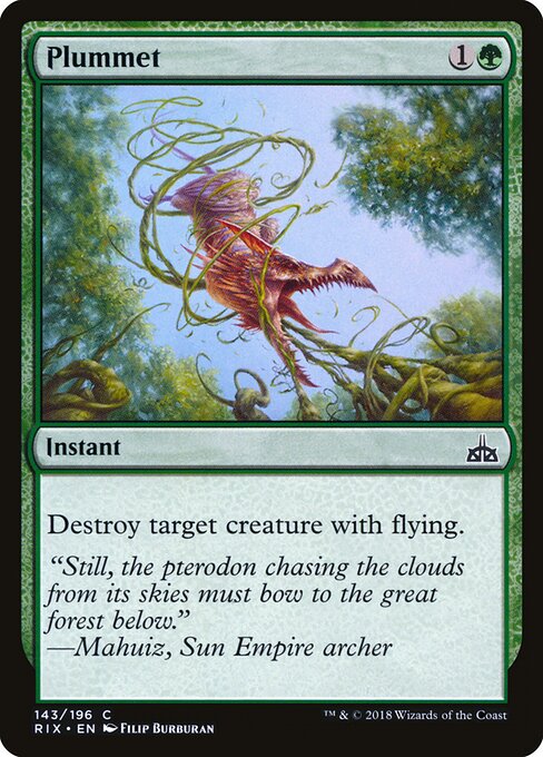 Plummet - Rivals of Ixalan - 143