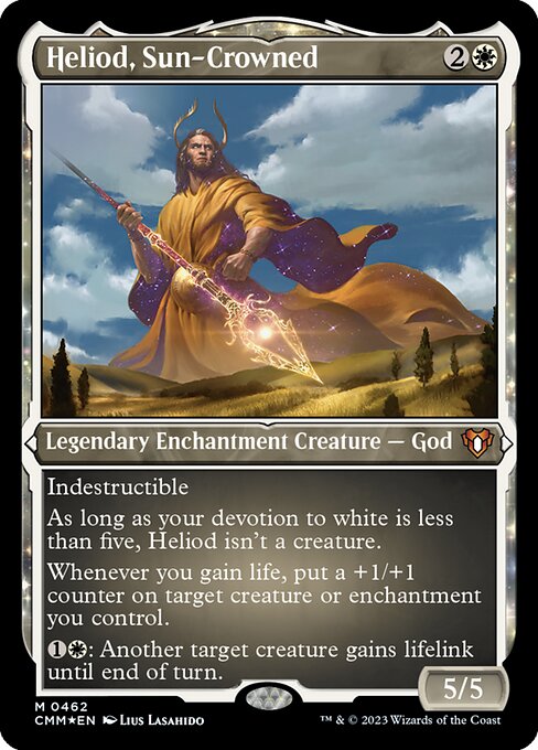 Heliod, Sun-Crowned - Commander Masters - 462