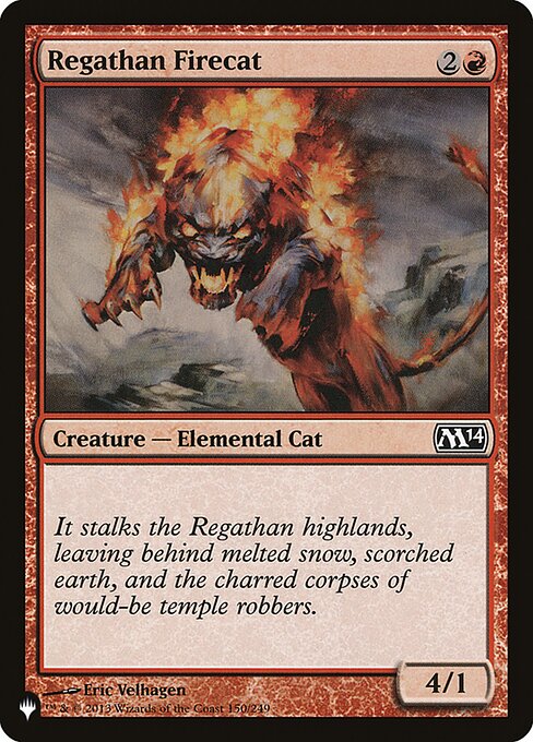 Regathan Firecat - The List - M14-150