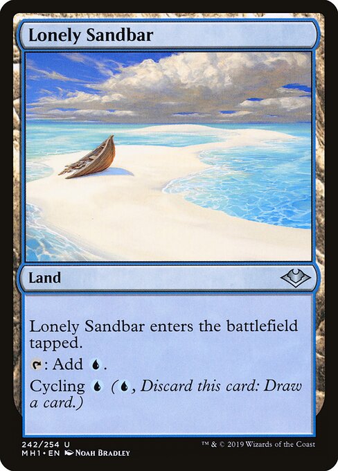 Lonely Sandbar - Modern Horizons - 242