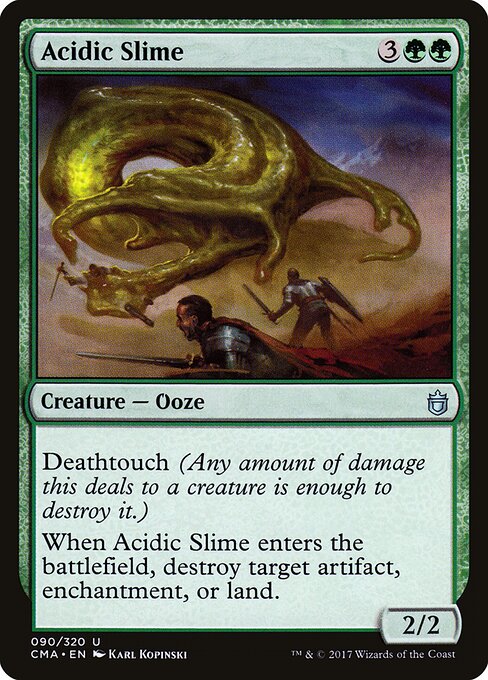 Acidic Slime - Commander Anthology - 90