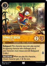 Donald Duck - Musketeer Soldier - Ursula's Return - 8/204