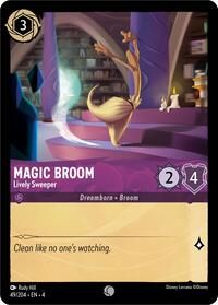 Magic Broom - Lively Sweeper - Ursula's Return - 49/204