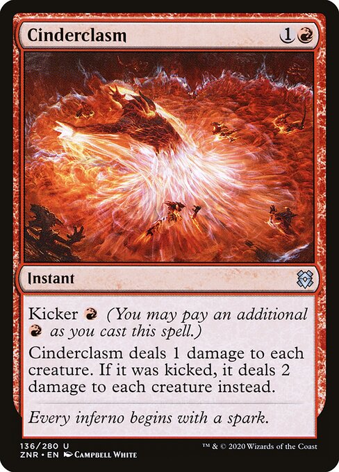 Cinderclasm - Zendikar Rising - 136