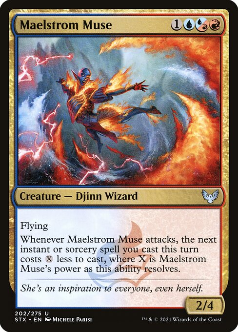 Maelstrom Muse - Strixhaven: School of Mages - 202