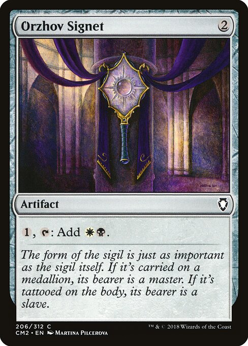 Orzhov Signet - Commander Anthology Volume II - 206