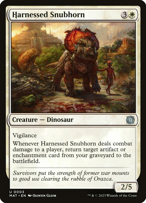 Harnessed Snubhorn - March of the Machine: The Aftermath - 3
