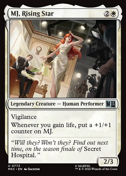 MJ, Rising Star - Marvel Super Heroes Commander - 773
