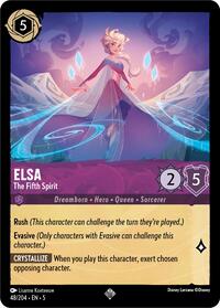 Elsa - The Fifth Spirit - Shimmering Skies - 48/204