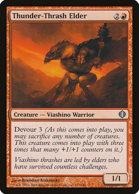 Thunder-Thrash Elder - Shards of Alara - 117