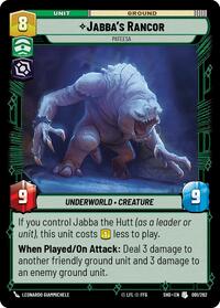 Jabba's Rancor - Pateesa - Shadows of the Galaxy - 091/262