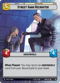 Street Gang Recruiter (Hyperspace) - Shadows of the Galaxy - 521