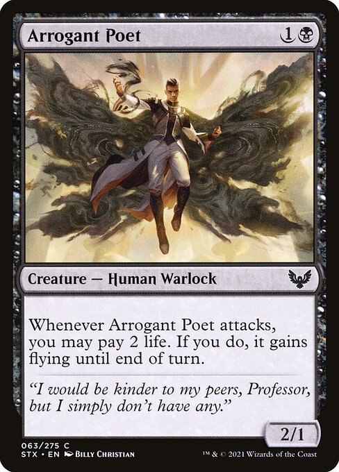 Arrogant Poet - Strixhaven: School of Mages - 63