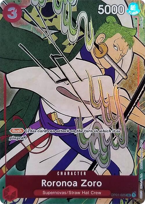 Roronoa Zoro (English Version 1st Anniversary Set) [One Piece Promotio –  Tier 1 Games