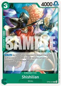 Shishilian - Two Legends - OP08-025