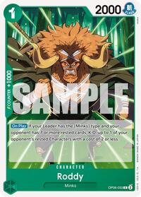 Roddy - Two Legends - OP08-033