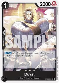 Duval - Two Legends - OP08-088