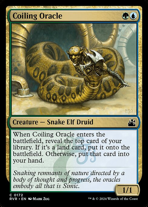 Coiling Oracle - Ravnica Remastered - 172