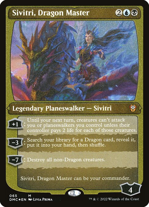Sivitri, Dragon Master - Dominaria United Commander - 65